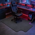 thumbnail image 4 of Tyidzon Office Chair Mat For Hardwood Floor Under Desk Computer Rolling Chair Mat For Wood Tile Floor Non Slide Heavy Duty Desk Rug Polyester Hard Floor Protector, 4 of 6