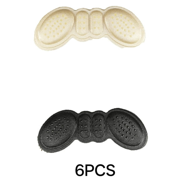 TELOLY 6 Pairs Heel Pads for Shoes,Heel Cushion,Shoe Inserts Men
