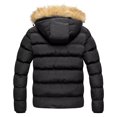 thumbnail image 2 of Chrisuno Bubble Coat Men Warm Parka Winter Insulated Working Hiking Travel Snow Sports Hooded Jacket Black M, 2 of 5