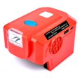 thumbnail image 2 of 110V Power Inverter 150/200W Portable 18V Lithium Battery Usb Charger Adapter Red 200W, 2 of 8