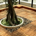thumbnail image 2 of Gseagtia Chinese Fir Wood Tiles Patio Flooring Outdoor Waterproof Floor Board for Outdoor Party Balcony, 2 of 5