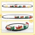 thumbnail image 4 of Neinkie Christmas Train Set Matte Texture Spliceable Electronic Toys Electric Round Oval Gauge Train Set for Kids, 4 of 9