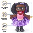 thumbnail image 3 of 14" Superhero, Black Girl, Hand Puppet, 3 of 6