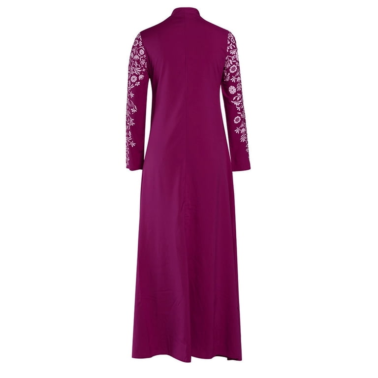 Yubnlvae Plus Size Dress Maxi Lace Jilbab Stitching Women Abaya Dress Arab  Kaftan Women's Dress Hot Pink 3xl - Walmart.com