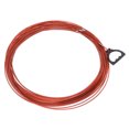 thumbnail image 1 of Steel Wire Measuring Rope Wire Rope Plastic Coated Steel Wire Rope with Pull  for Railway, Farmland, Plants Climbing, Flower Hanging, Crafts DIY, 1 of 8
