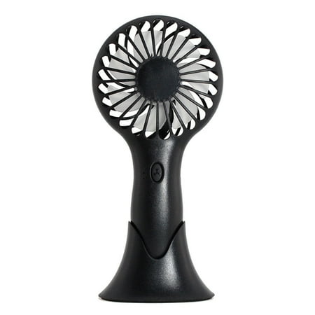 

Birthday Adjustable Number Of Gears Desktop Fan Portable Handheld Fan With USB Rechargeable Battery For Home Office And Outdoor Use