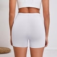 thumbnail image 6 of Lenpel Biker Shorts for Women Seamless High Waisted Booty Workout Athletic Shorts Slim Running Yoga Shorts with Pockets, 6 of 6