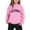Pink, variant on Utlike 2 Pcs Girls Sweatshirt Set Casual Letter Printing Long Sleeve Hoodie Sweatshirt Tracksuit Jogger Sweatpants Sweatsuit Back To School Outfits For Girl Size 3 Years-4 Years Black