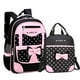 thumbnail image 1 of Bolsas escolares para niñas, 2 unidades de mochila elemental, A27#2pcs Negro, 2Pcs BagSet L, Computadora portátil, 1 of 5