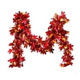 thumbnail image 2 of YingYouFu 3PC Thanksgiving Fall Fake Garland for Home Autumn Harvest Decorations|Autumn Artificial Berry Pumpkin Maple Leaf Garland Decor for Fireplace Table Front Door Holiday Party Decorations, 2 of 5