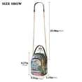 thumbnail image 2 of FORMRS Crossbody Bag for Women Quilted Travel Shoulder Cell Phone Purse with Chain Strap Handbag, Ocean Boat, 2 of 7