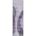 thumbnail image 2 of Addison Rugs Mayfield Washable Transitional Art Deco Purple Runner Rug, 2'3" x 7'6", 2 of 5