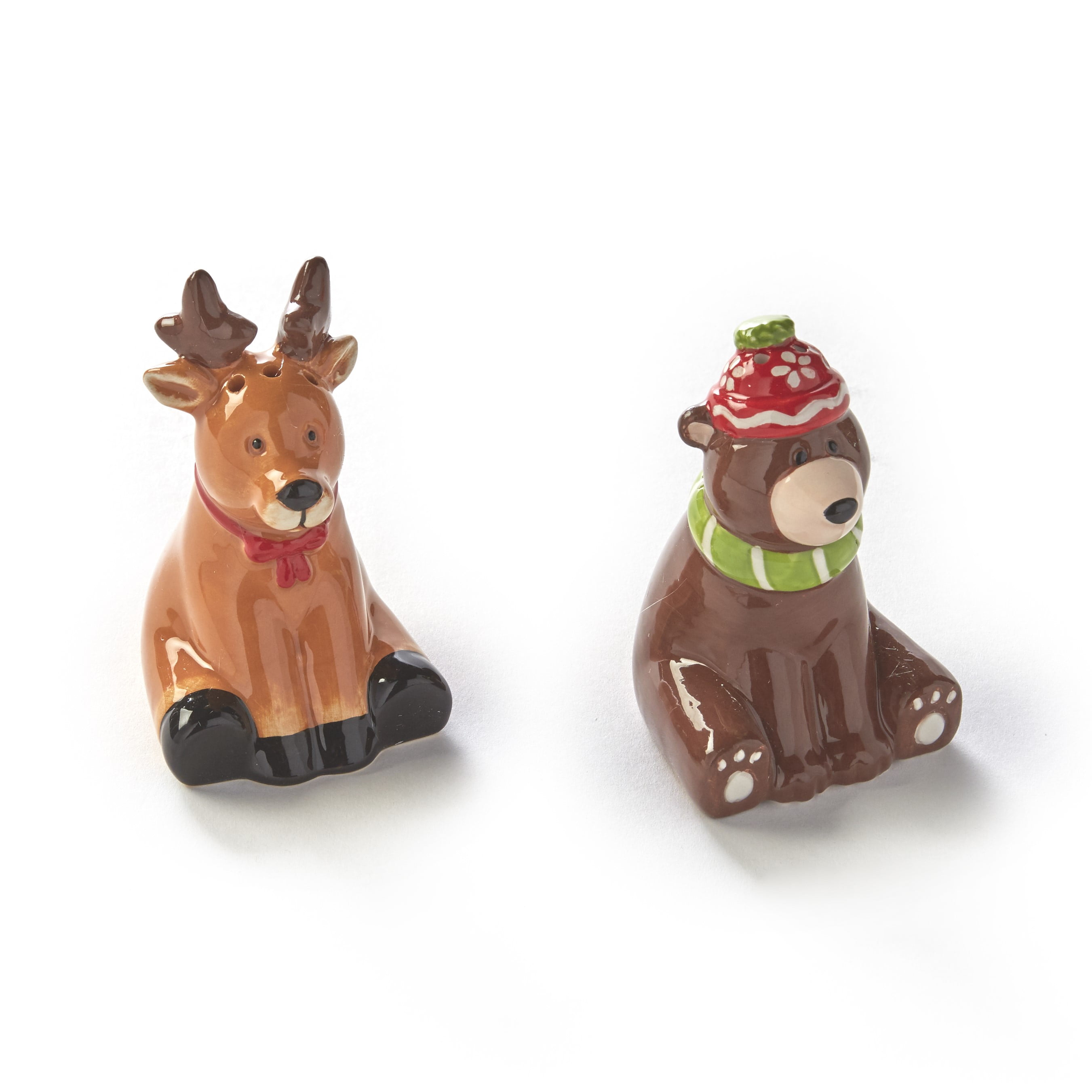 Country Christmas Kitchen Salt and Pepper Shakers Set of 2 Walmart