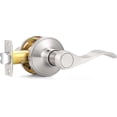 thumbnail image 1 of Poignées de Porte Intérieures Levier de Passage en Nickel Satiné Poignée de Porte pour Garde-Robe Couloir Poignées Intérieures, 1 of 7