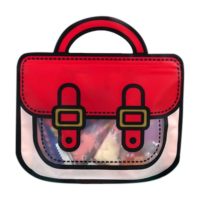 Tong Reusable Backpack And Grocery Proof Cartoon Backpack And Grocery Children's Party Color Snack And Stationery Storage