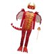 thumbnail image 1 of Kit de disfraz de dragón para niños, multifuncional, para fiestas, mono rojo de ajuste cómodo. Tamaño m, 1 of 9