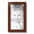 thumbnail image 2 of ArtToFrames 7" x 13" Walnut Picture Frame, 7x13 inch Brown Wood Poster Frame (WOM-4086), 4 Pack, 2 of 7