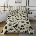 thumbnail image 1 of Erosebridal Cartoon Bat Coverlet Set King, Halloween Bedding Set, Boho Botanical Decor 3 Pieces, 1 of 5