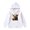 White, variant on Cattle Long Sleeved Hoodie for Children Baby Sweater 12-18 Months 8-10Years