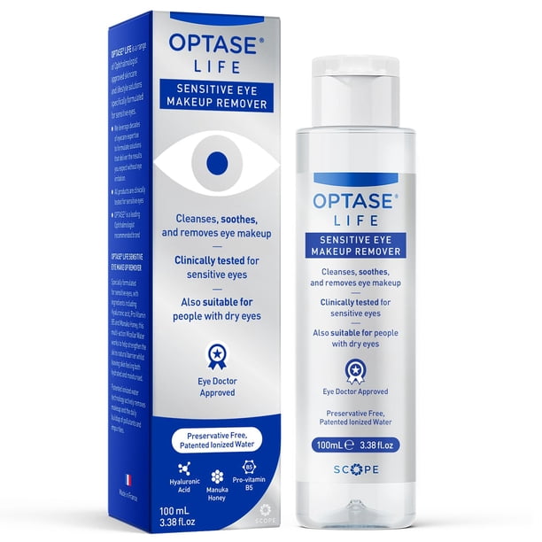 Desmaquillante de ojos Optase Life Sensitive 100 ml para toda la piel