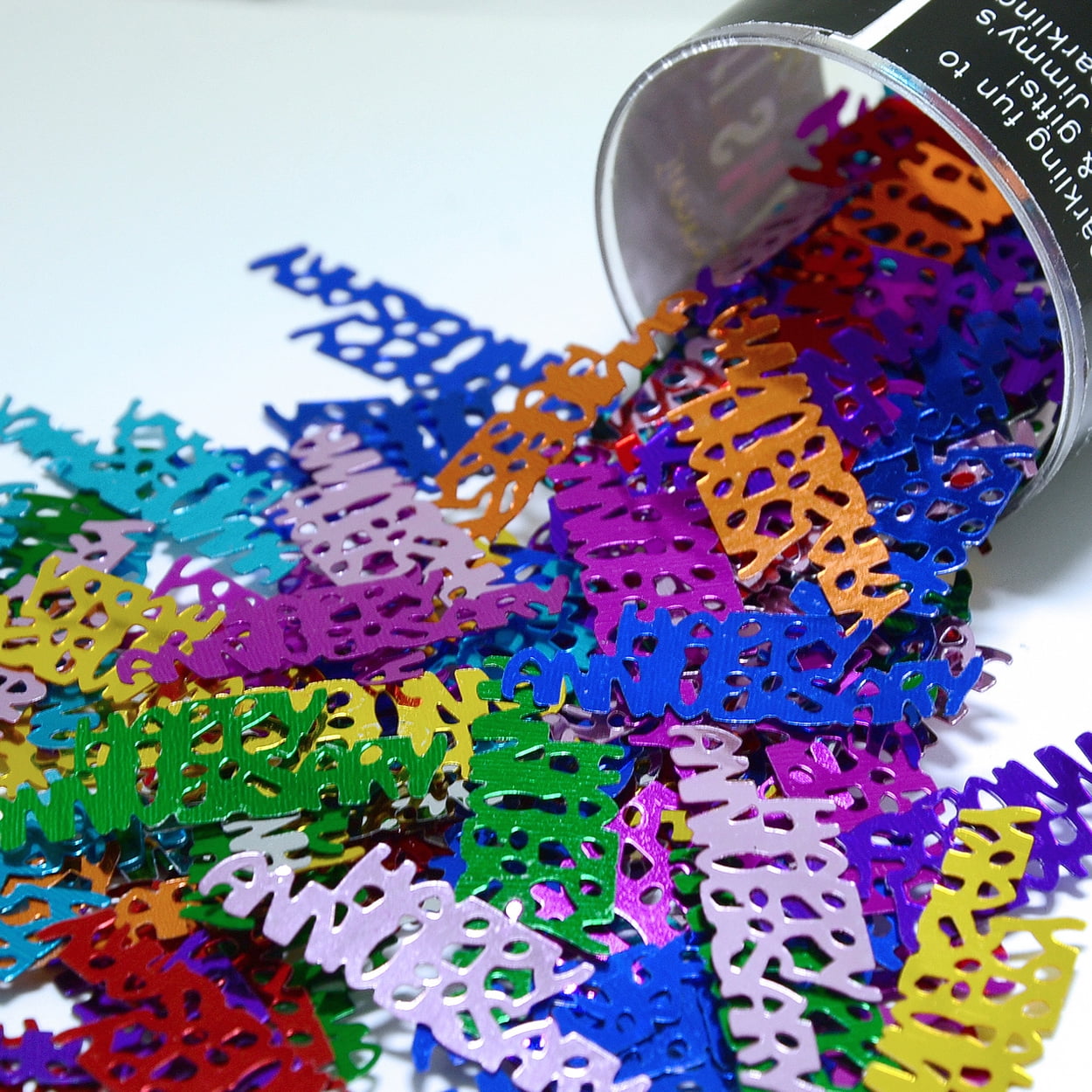 Confetti Word HAPPY ANNIVERSARY MultiColors Pouch (1/2 oz) CCP7862