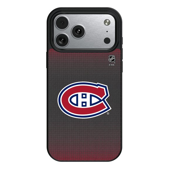 Montreal Canadiens Linen Logo iPhone Magnetic Bump Case