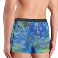 thumbnail image 5 of Bingfone Peacock Men'S Underwear - Casual Stretch Boxer Briefs-Small, 5 of 9