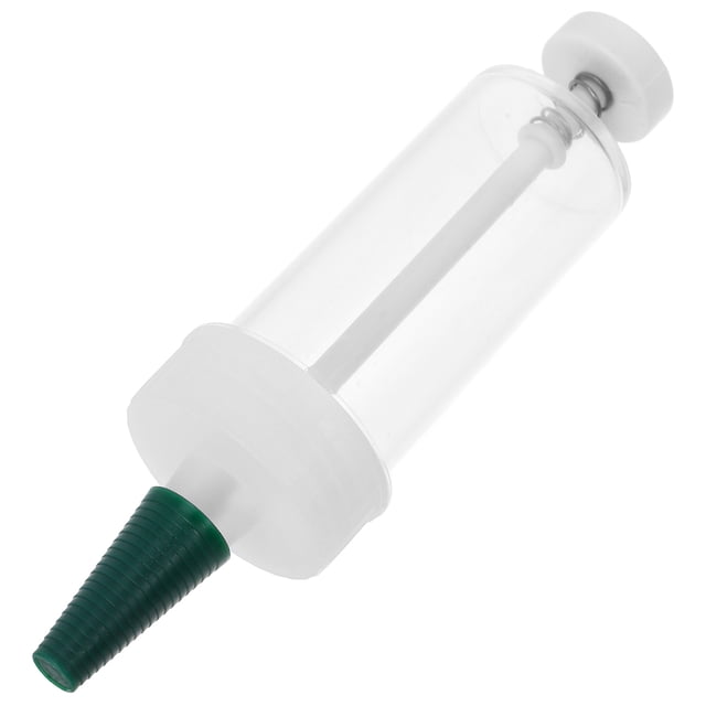 BESTYASH Handheld Seed Dispenser Garden Planter Tool Dark Green for Accurate Vegetable Flower Planting