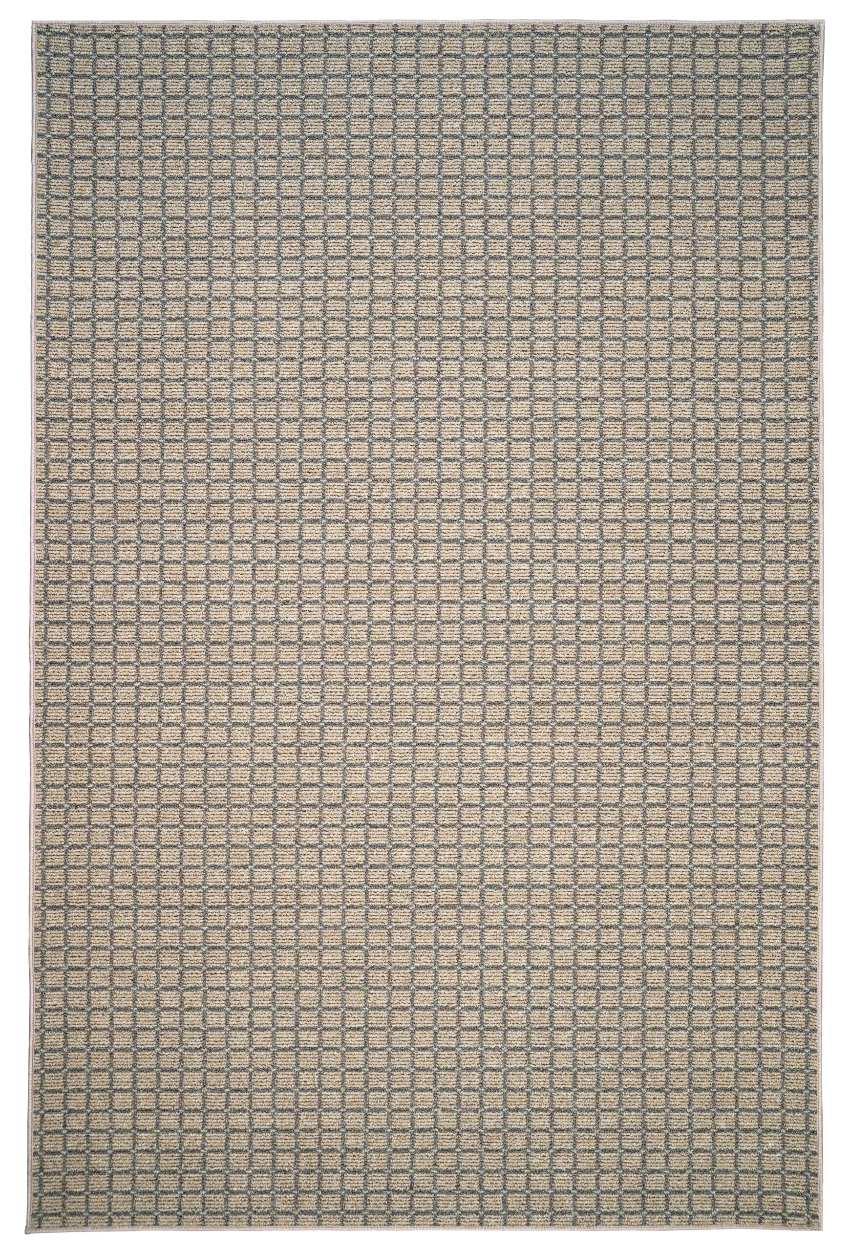 Furnish My Place Corner Indoor/Outdoor Commercial Color Rug - Beige, 10 ...