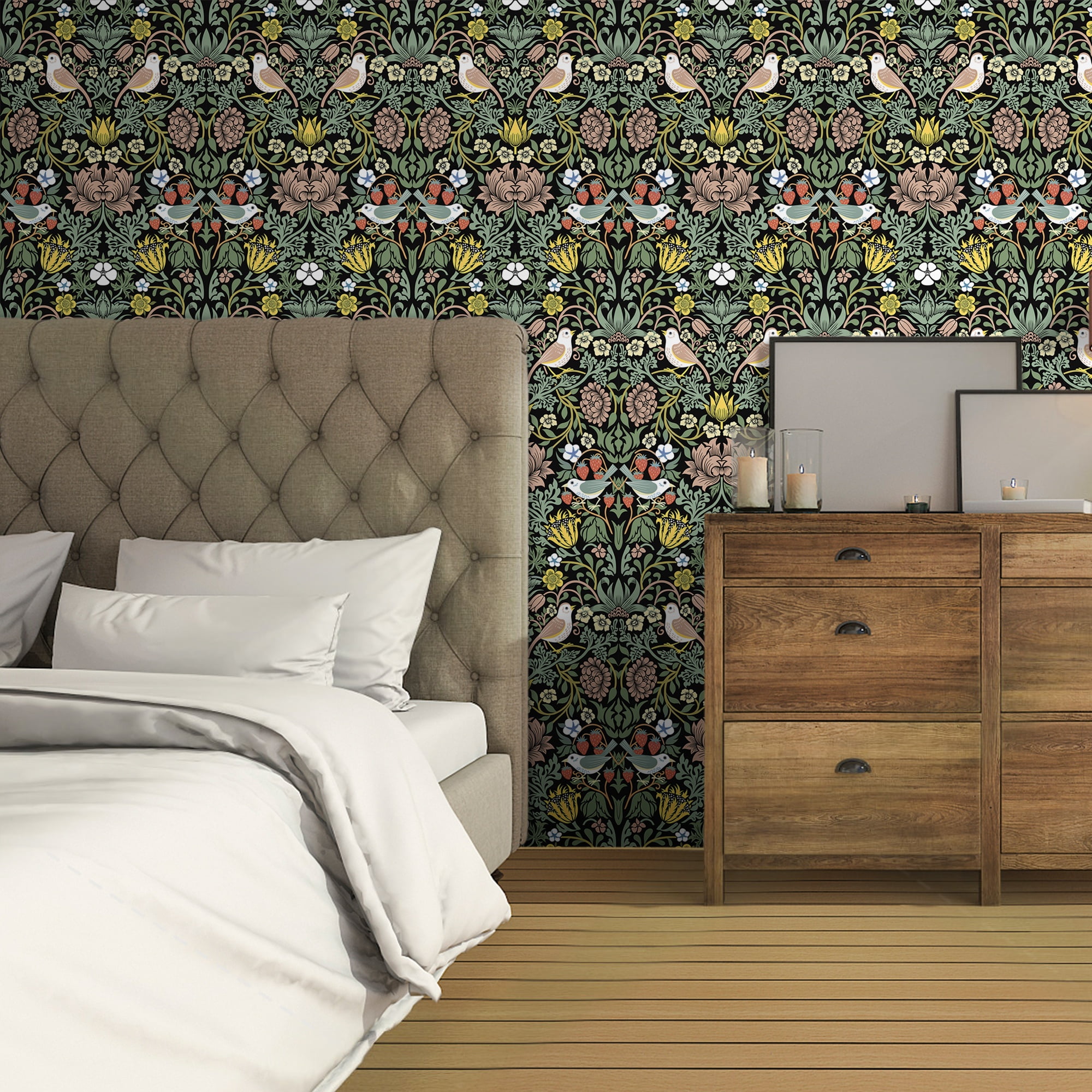 Abyssaly Vintage Classics Wallpaper 17.7" x 118" Peel and Stick Wallpaper Removable Embossed Self Adhesive Wallpapaer Vinyl Wall Paper for Wall Decor Home Renovation Covering Old Furniture
