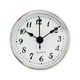 thumbnail image 2 of MINIATURE 70 Mm / 2.8 Pulgadas Reloj de Reloj Blanco Cara Plateado Diseño Zulema Inserto de reloj, 2 of 8