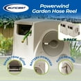thumbnail image 2 of Suncast 100-Ft. Powerwind Automatic Rewind Hose Reel, Light Taupe (2 Pack), 2 of 12