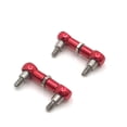 thumbnail image 4 of Tholdsy 1 par de varillas de dirección de Metal para coche con Control remoto, suministros de actualización, piezas de vehículos controlados, Kits de construcción modelo rojo Tholdsy FN001344-02, 4 of 6