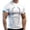 White, variant on Men's Crewneck T-Shirt Lightweight Fit Active (Dark Gray,XXXXXL)