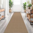 thumbnail image 1 of Braided Area Rug x Ft Washable Rugs for Entryway Throw Rugs Rubber Backed Boho Door Mat Indoor Entrance Cotton Kitchen Rugs Woven Front Door Rug for Foyer Living Room Tan/, 1 of 8