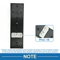 thumbnail image 4 of Interruptor de ventana eléctrica único para el lado del conductor delantero para Kia Optima 2006-2010 en negro, 4 of 7