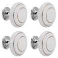 thumbnail image 2 of FAGINEY 4Pcs/Set Boutons de Placard, Poignée de Traction, pour Armoires Placards Armoires Tiroirs, 2 of 8