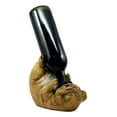 thumbnail image 3 of Ebros Adorable Apricot Fawn Pug Wine Holder 8.25" Long Canine Dog Wine Bottle Holder Caddy Figurine, 3 of 5