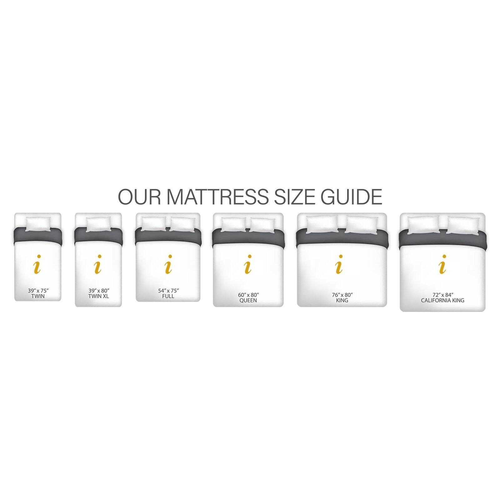 Primo International Doze 6 Inch Gel Memory Foam Mattress - Full, Pink