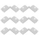 thumbnail image 1 of FUTUREORYY 12Ud Para Manual Adhesiva Con Borde Dentado Plata, 1 of 6