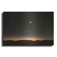 thumbnail image 1 of Luxe Metal Art 'Moon North Star' by Thomas Haney, Metal Wall Art, 24"x16", 1 of 8