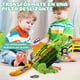 thumbnail image 3 of Juguete de Coche de Dinosaurio con 12 Coches de Carreras, Coche de Transporte de Dino con Pista de Carreras y Asa para Niños de 3 a 6 Años, 3 of 6