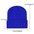 thumbnail image 3 of XIAOCHA Warm Fall‑Winter Beanie for Women，Penguin‑Embroidered Beanies，Daily Outdoor Headwear,Grey, 3 of 6
