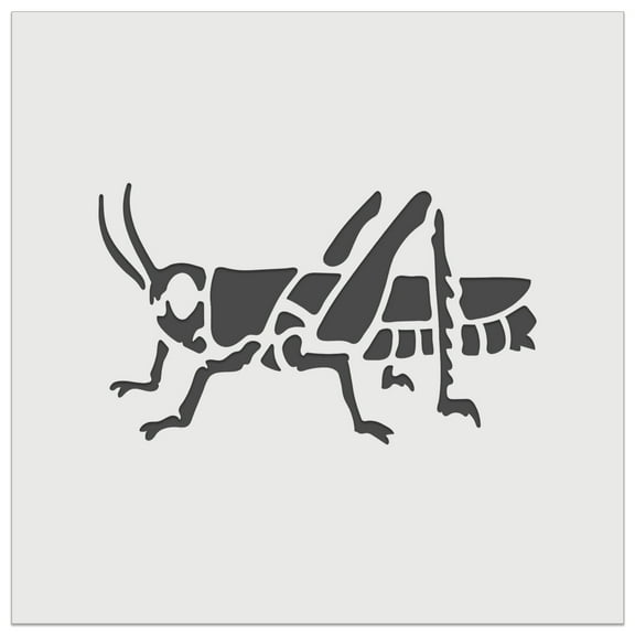 Grasshopper Locust Insect Bug DIY Cookie Wall Craft Stencil - 5.5 Inch