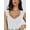 White, variant on Women's Trendy Sexy Casual V Neck Double Lined Sleeveless Slimming Going Out Tank Top Bodysuits