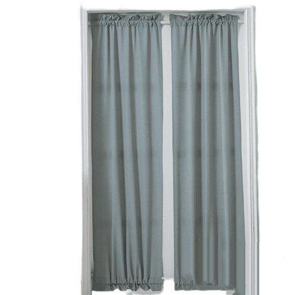 Blackout Curtains,Door Sidelight Curtain Panel,Great for Kitchen,Dinning,Cafe,Bedroom,Living Room and Glass Door,1 Pane, 25 x 72 Inch
