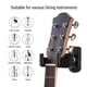 thumbnail image 3 of muzitech MH30 colgador de guitarra mejorado soporte de gancho montaje en pared ASB, 3 of 8