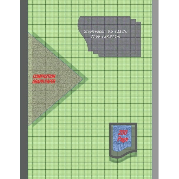 graph paper notebook 8 5 x 11 in graph paper notebook 8 5 x 11 in 21 59 x 27 94 cm 200 page 2 mm thin and 10 cm thick light gray grid lines