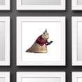 thumbnail image 3 of Gallery Pops Disney Pixar Monsters Inc. - Roz Wall Art, White Framed Version, 12" x 12", 3 of 5