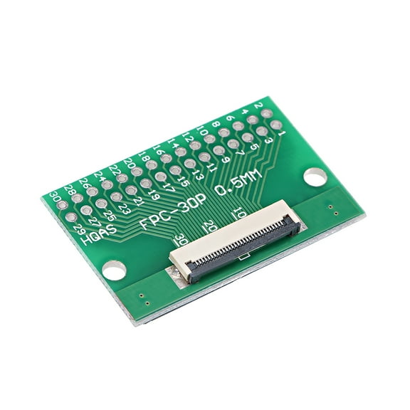 PiccoCasa FFC FPC 30 Pins 0.5mm 1mm Pitch to DIP 2.0mm PCB Converter Board Couple Extend Adapter